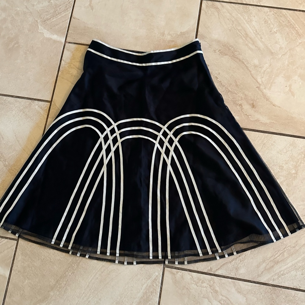LOFT Navy Blue Skirt